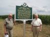 Harold Fisher ( L) and Sam Olden (r), Members of Yazoo City Historical Society